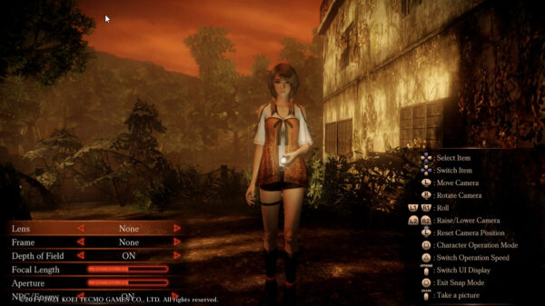 snap mode Fatal Frame: Maiden of Black Water | Review Fatal Frame: Maiden of Black Water | Koei Temco