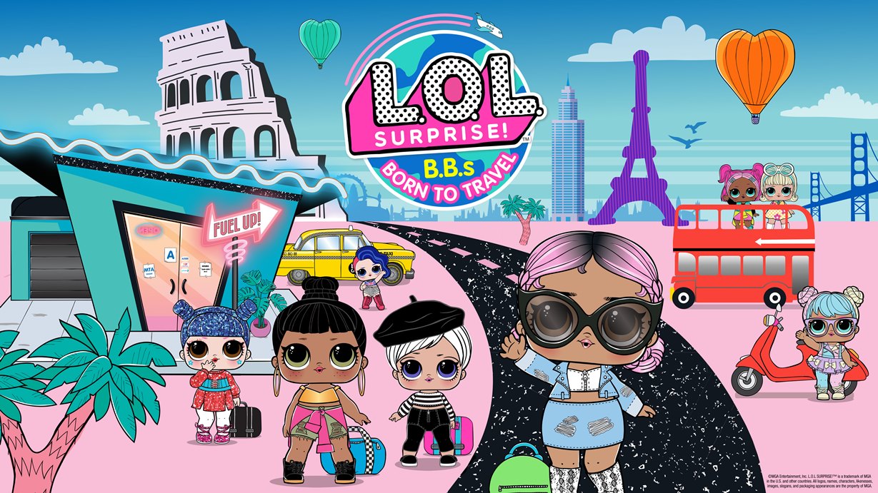L.O.L. Surprise B.Bs Born To Travel LOL Surprise B.B.s. Born to Travel LOL Surprise B.B.s. Born to Travel | Outright Games | Xaloc Studios