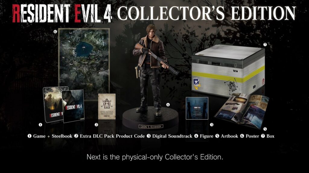 Collector Resident Evil Showcase - Αποκαλύφθηκε η Collector's Edition του Resident Evil 4 Remake Capcom | ps4 | PS5