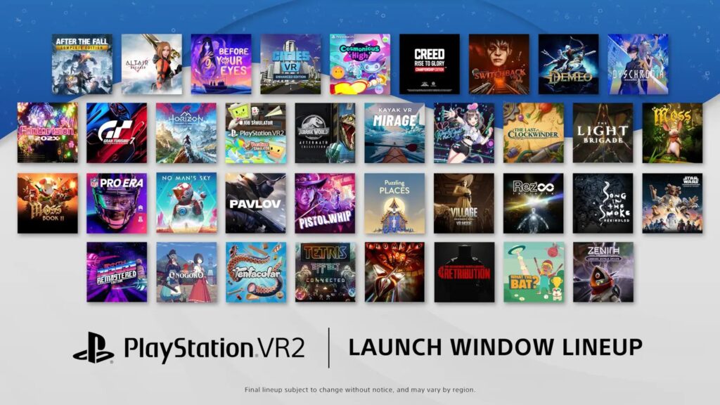ps vr2 launch lineup PlayStation VR2 | Review PlayStation VR2 | PS VR2